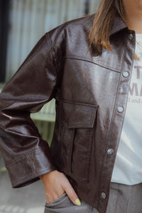 BYDAINA JACKET chocolat