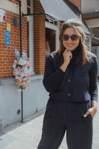 IHJUMI WAIST donker blauw