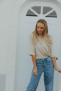 KALIZZA TURTLENECK beige melange