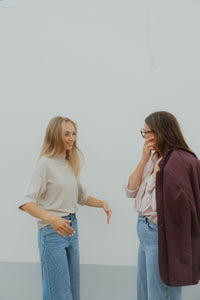 KALIZZA TURTLENECK beige melange