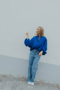 KALIANNA SHIRT blauw