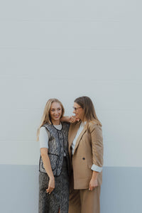BYDANOA BLAZER bruin