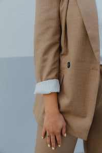 BYDANOA BLAZER bruin