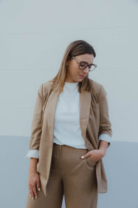 BYDANOA BLAZER bruin
