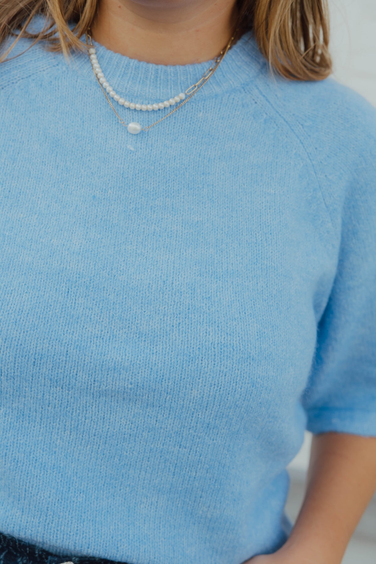 YASANNE KNIT blauw