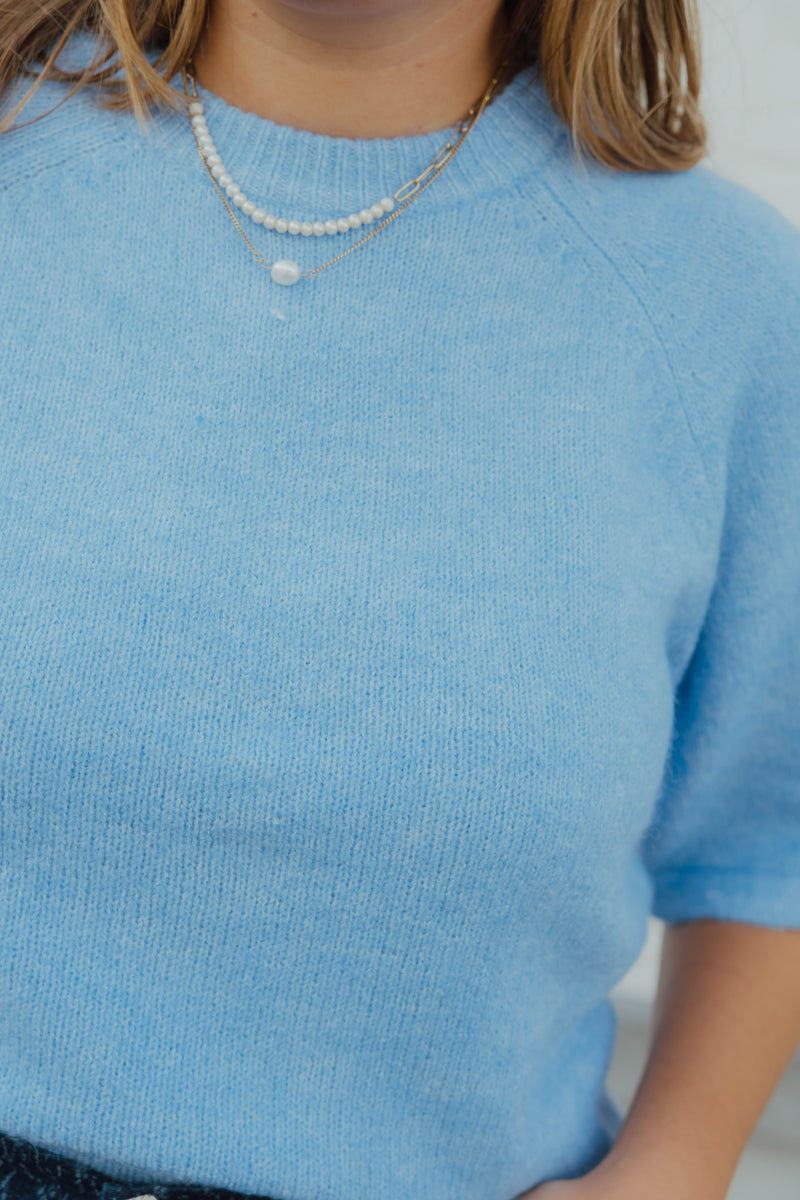 YASANNE KNIT blauw