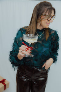 OBJEBBA SNAKE PANT bruin/zwart