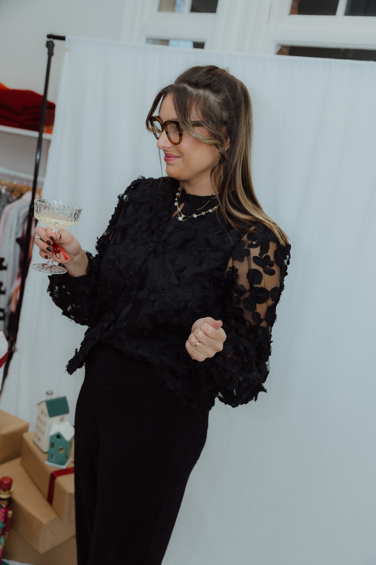 YASKARLY SHIRT zwart