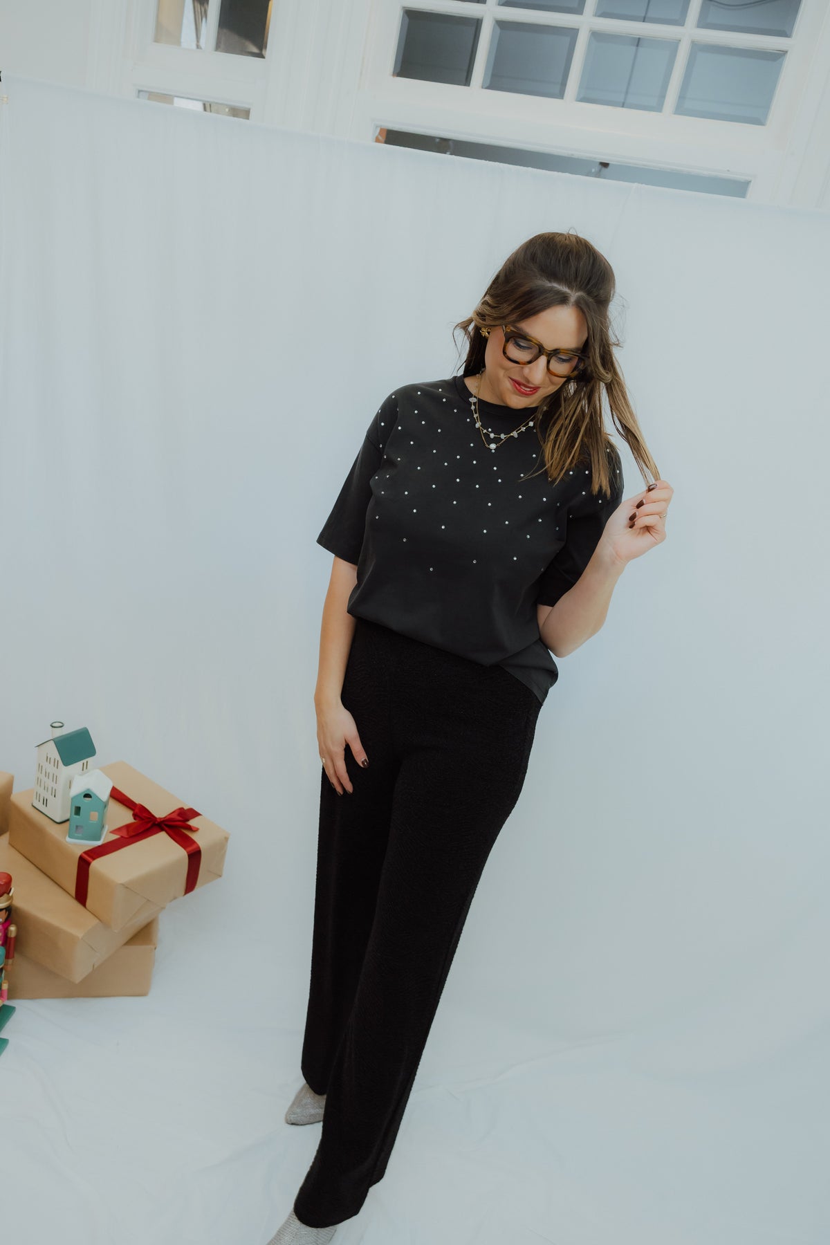 IHPEONIE SHIRT zwart