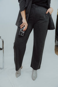 BYDANTA PANTS d grijs