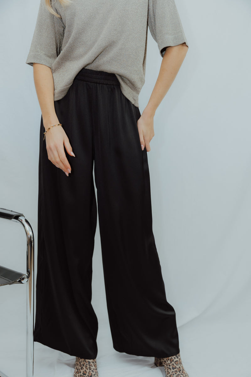 KALOTTE WIDE PANTS zwart