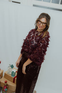 YASPAZILLA TOP bordeaux