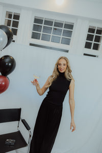 KALOTTE WIDE PANTS zwart