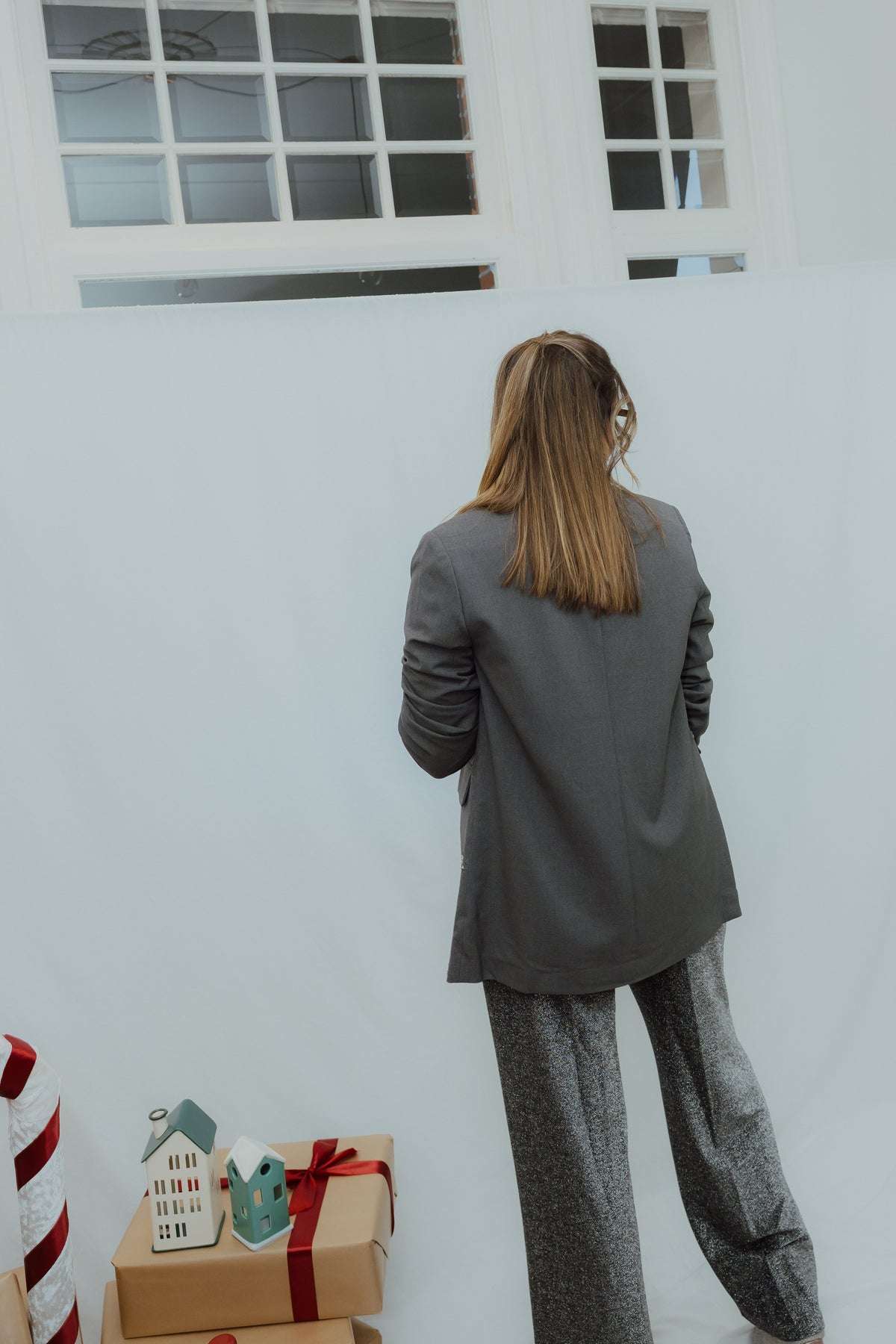 KAOLLIE BLAZER grijs