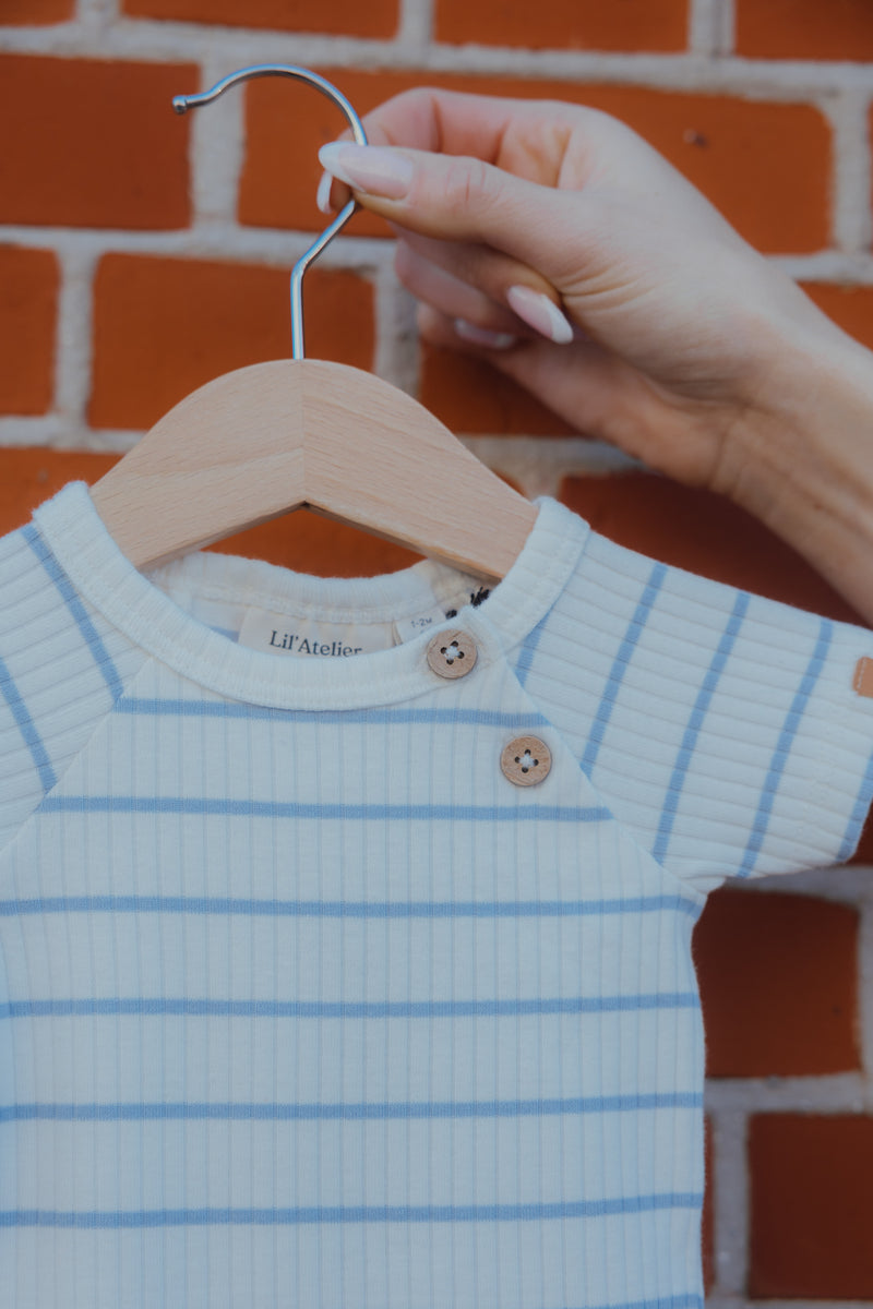 NBMKAIL BODY streep blauw