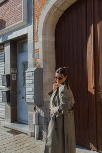 KAVALENTINA TRENCH COAT kaki