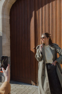 KAVALENTINA TRENCH COAT kaki