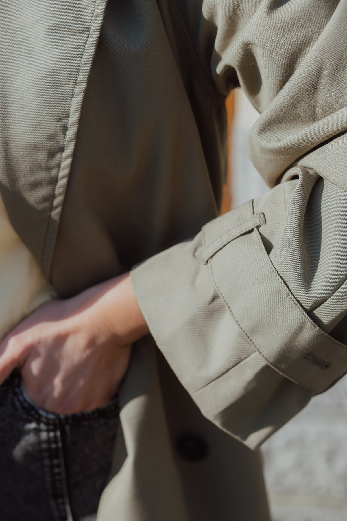 KAVALENTINA TRENCH COAT kaki