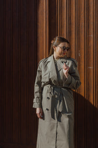 KAVALENTINA TRENCH COAT kaki