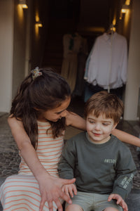 NMMTONATE SWEAT grijs