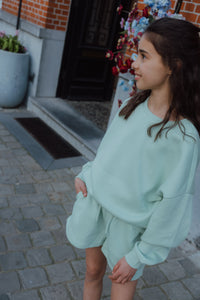 KOGSWEAT CREW OVERSIZE SWEATER groen