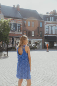 YASDIO DRESS blauw