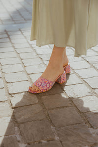 MARBELLA SANDAAL purple/aqua