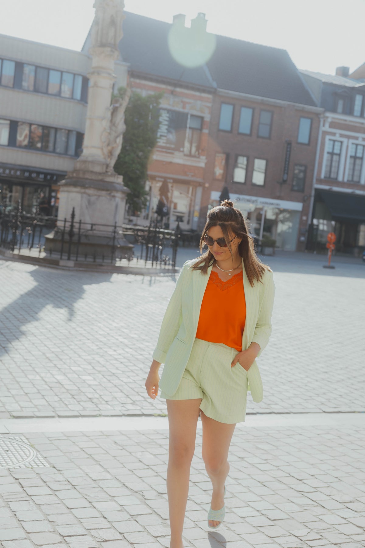 PERCY SHORT groen
