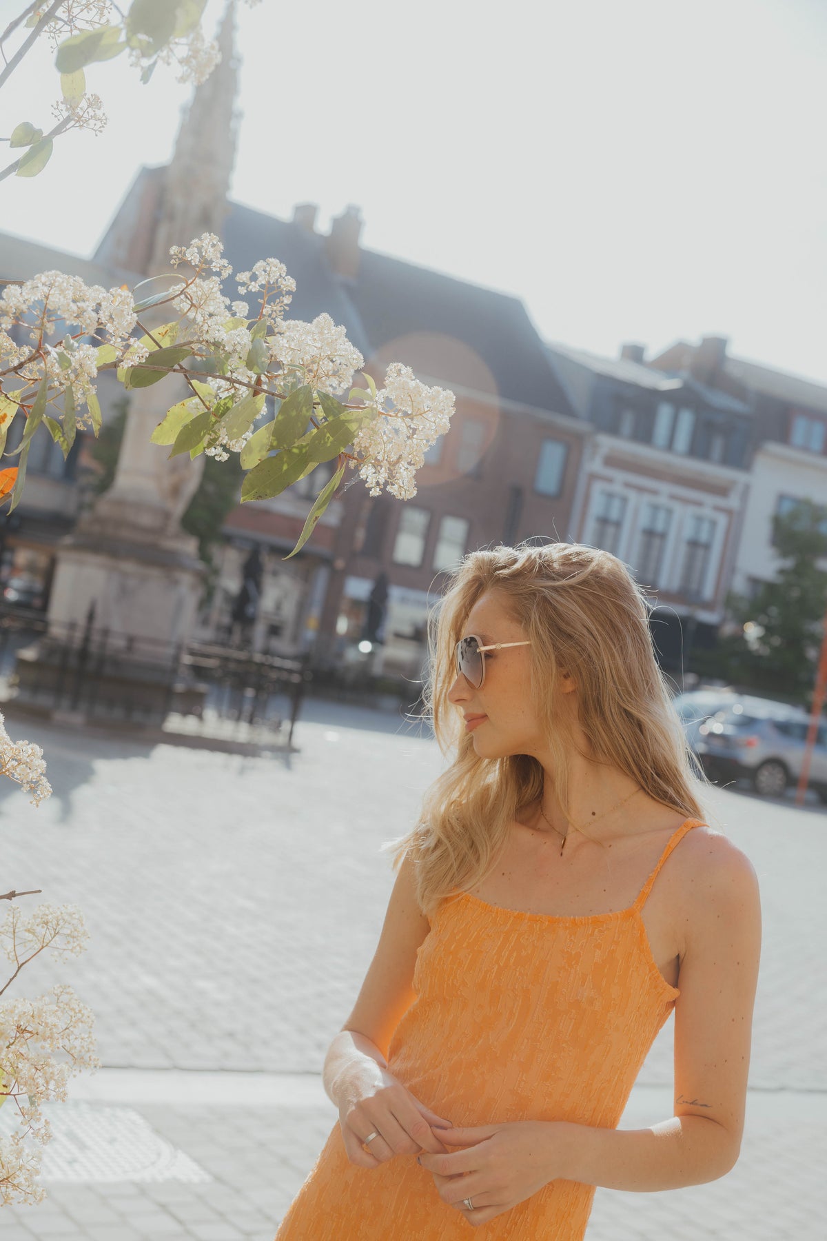 OBJLIKU DRESS oranje