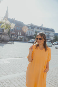 KAGABBY DRESS oranje