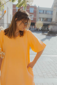 KAGABBY DRESS oranje