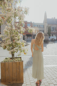 IHMARRAKECH DRESS groen