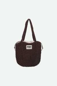 CROCHET BAG bruin