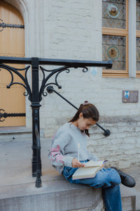 NKFNOKKI LS  SWEAT grijs