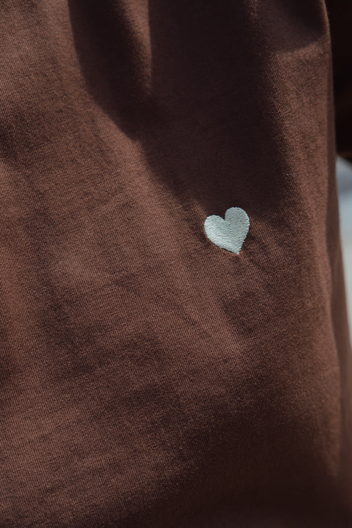 KAHEART SHIRT bruin