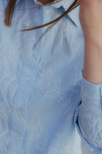KAMARLEE SHIRT blauw