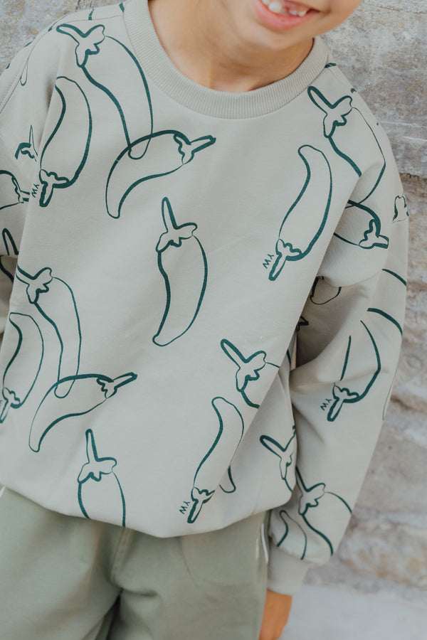 YDPEPPERS SWEATER groen