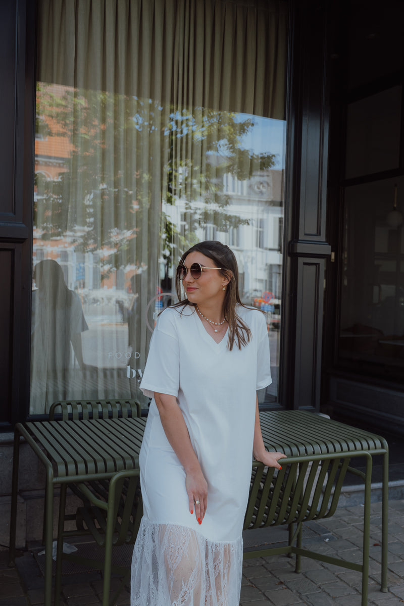 KAANDREA DRESS wit