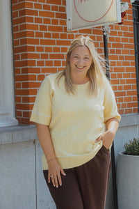 KCJINJA PULLOVER geel