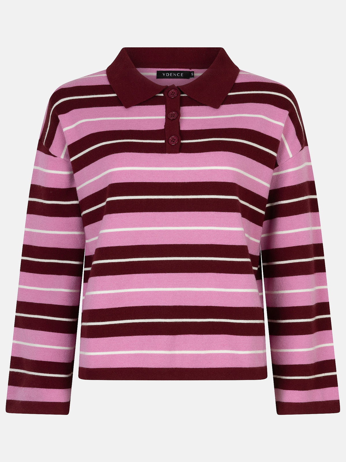 YDKNITTED TOP BALOU bordeaux/roos