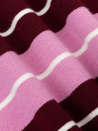 YDKNITTED TOP BALOU bordeaux/roos