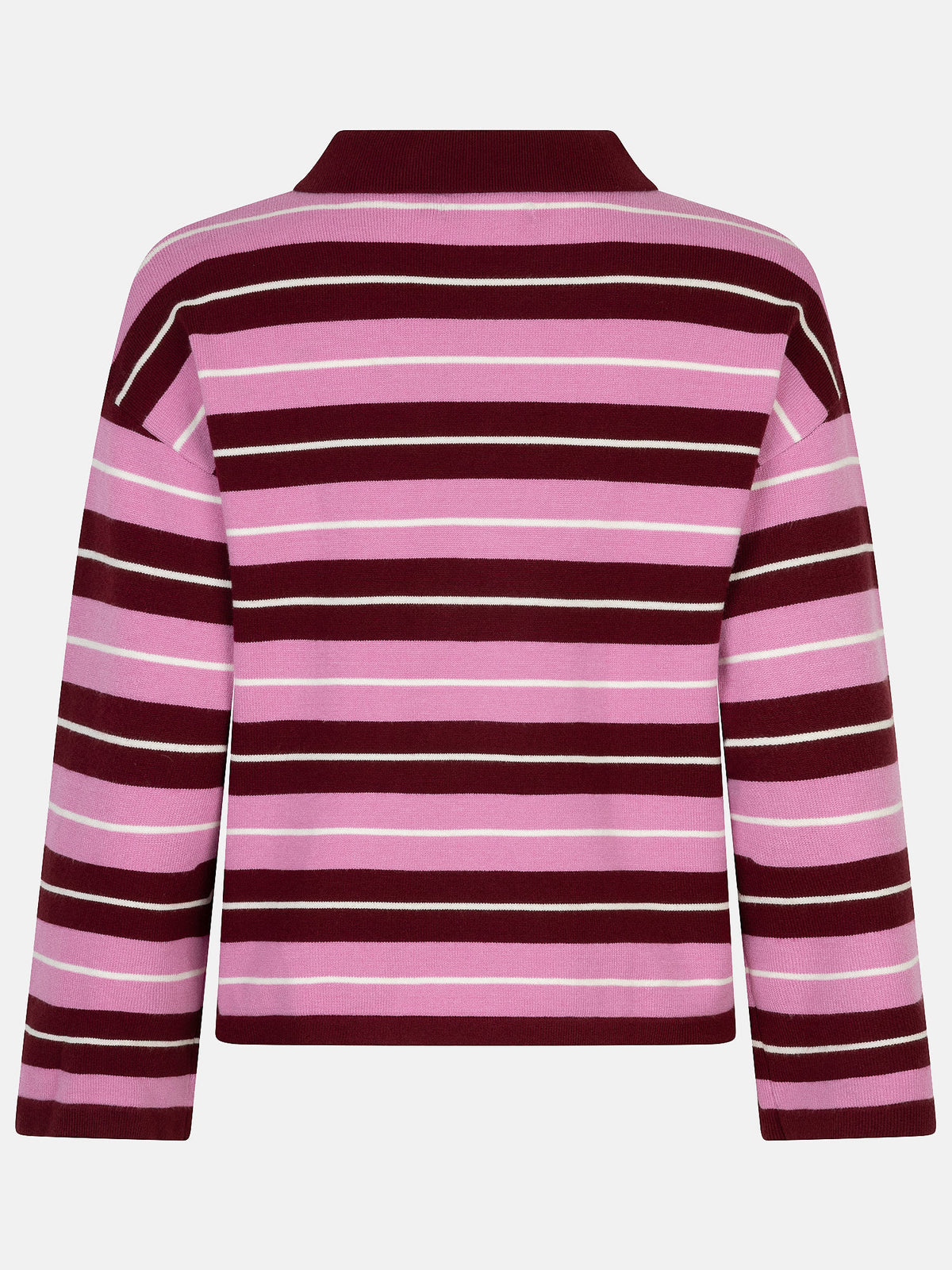 YDKNITTED TOP BALOU bordeaux/roos