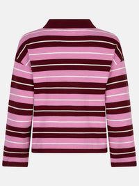 YDKNITTED TOP BALOU bordeaux/roos