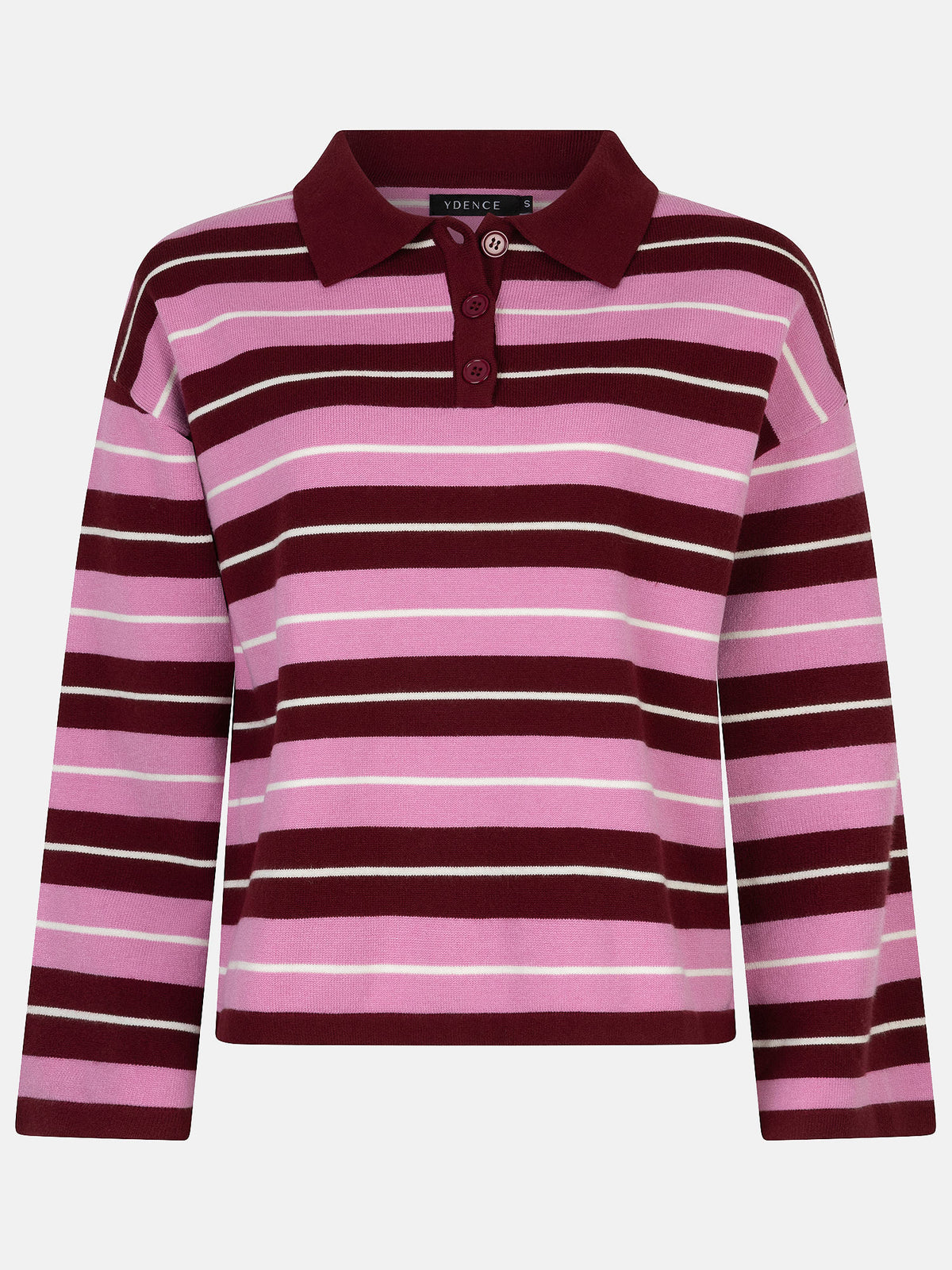 YDKNITTED TOP BALOU bordeaux/roos