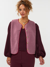 YDGILET PUCK mauve