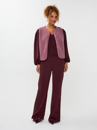 YDGILET PUCK mauve