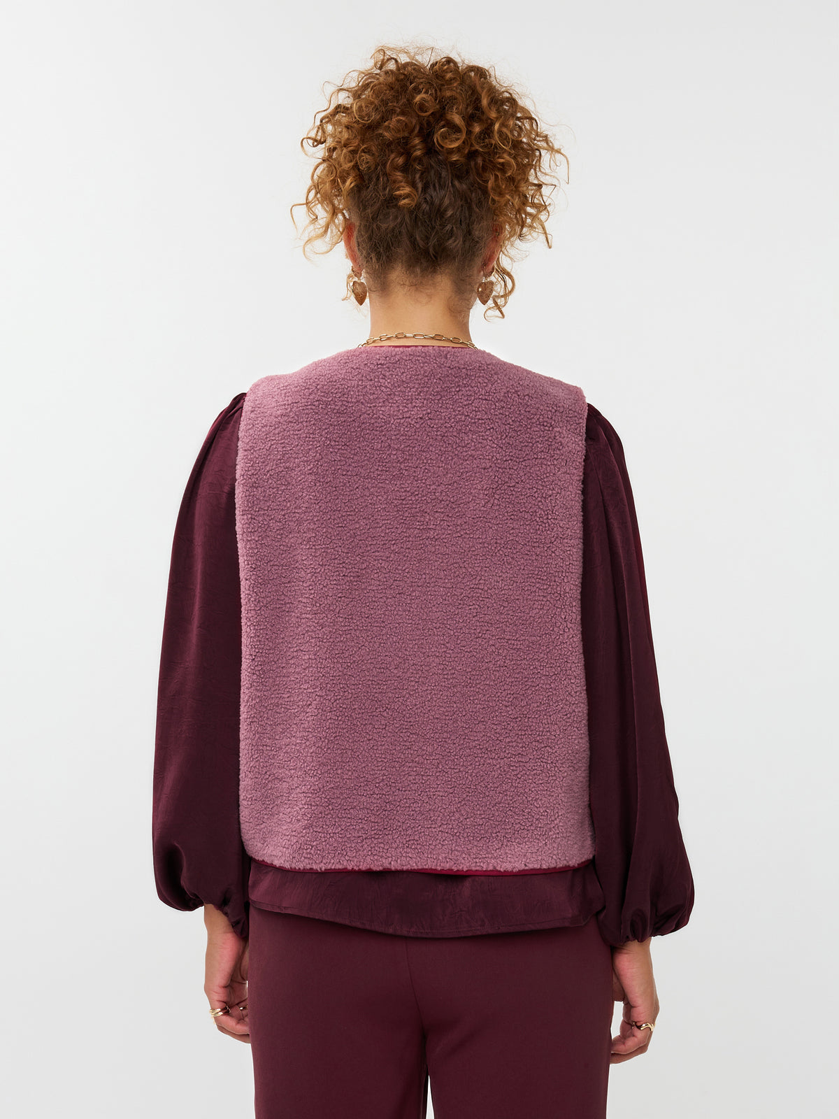 YDGILET PUCK mauve