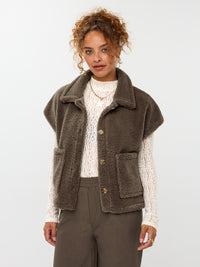 YDGILET REJOU bruin