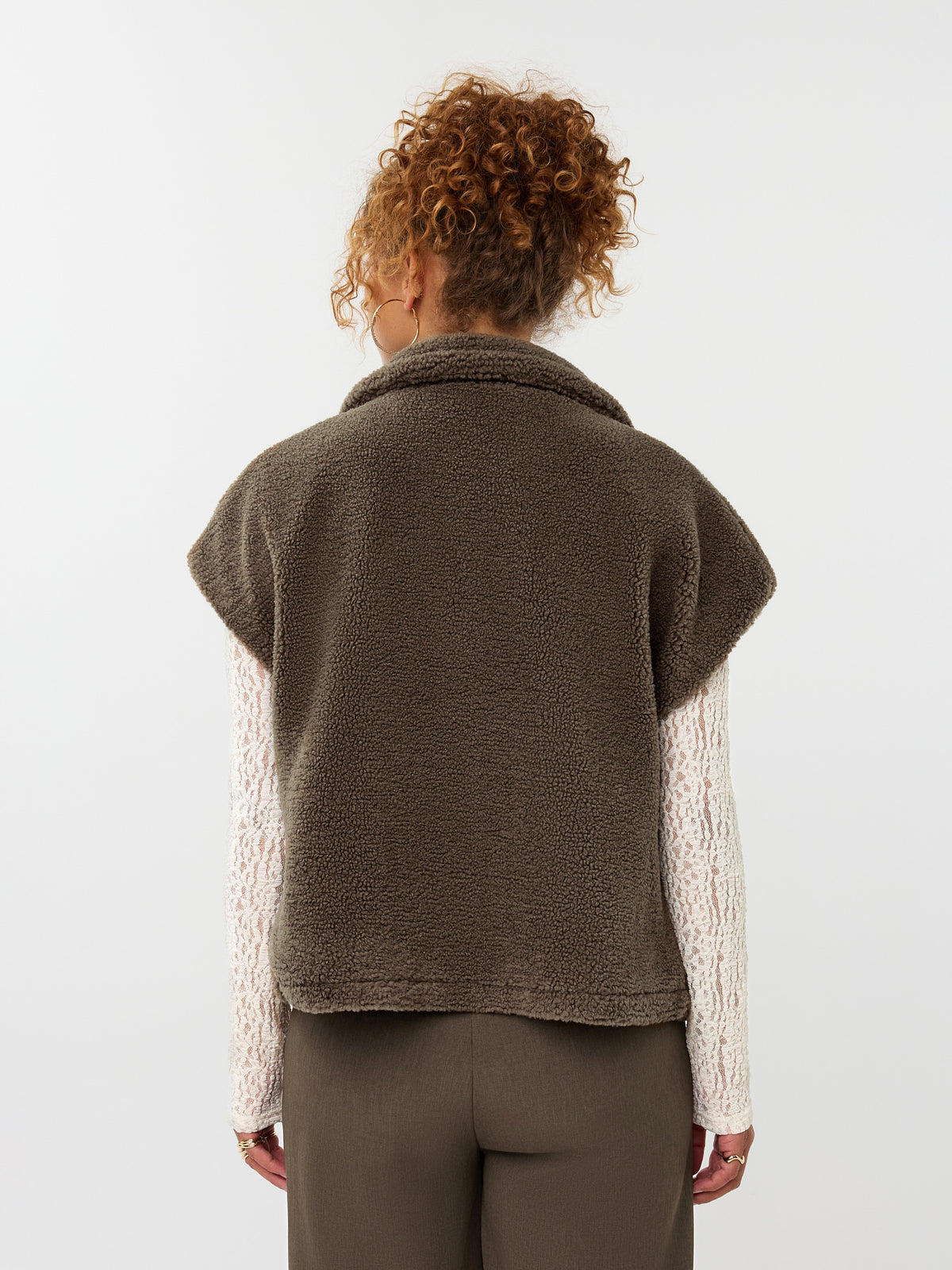 YDGILET REJOU bruin