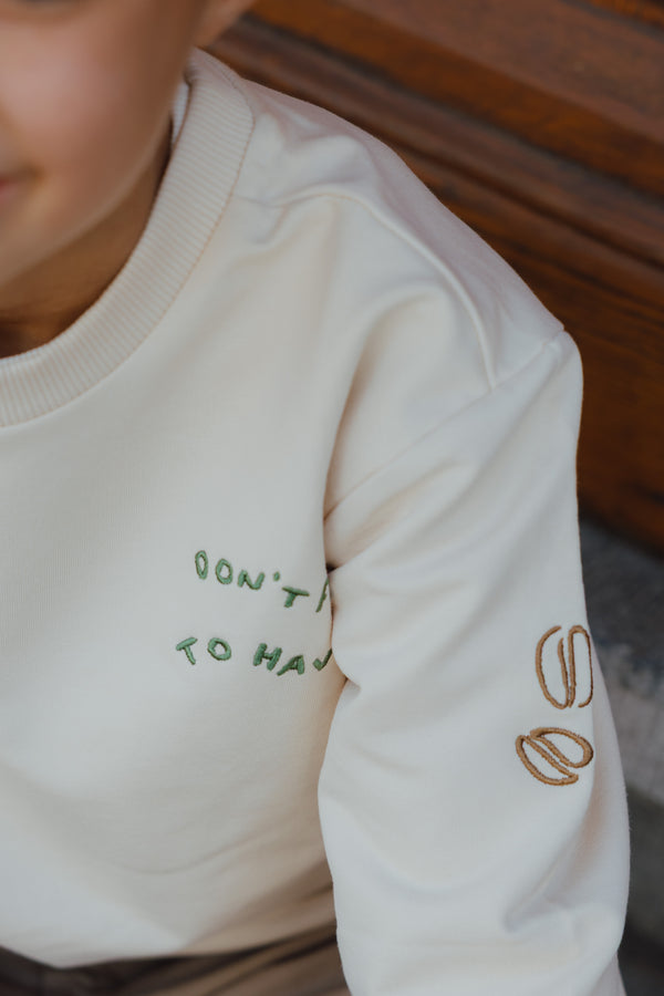YDSNACKS SWEATER ecru